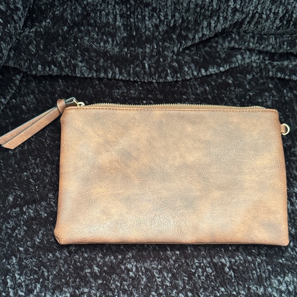 Nordstrom Tan Clutch - Picture 2 of 7